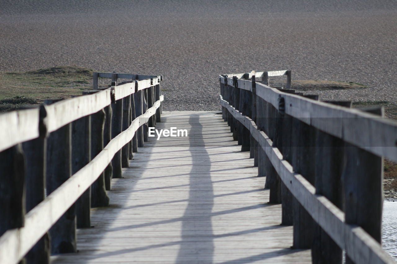 Board walk leading to the beach 