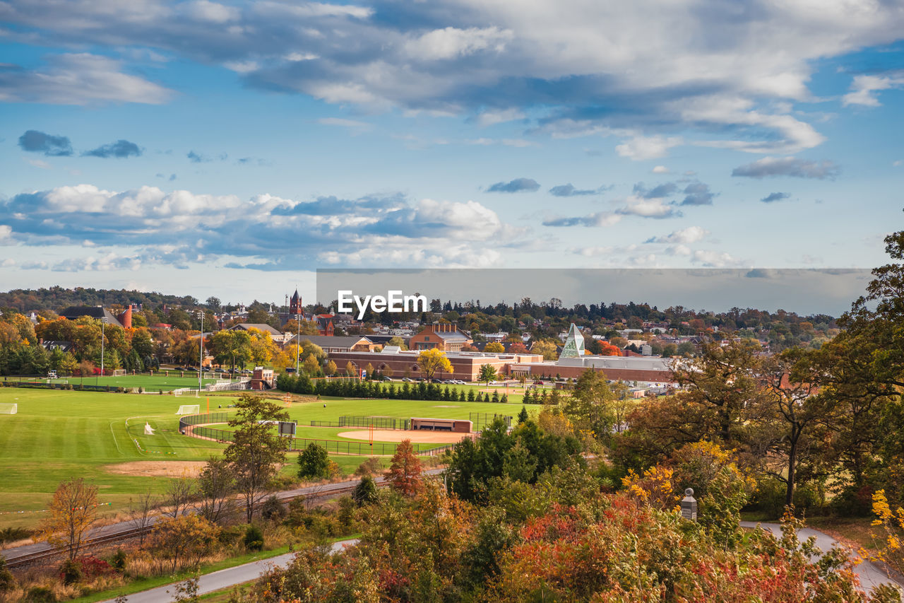 Town of gettysburg and gettysburg college in pennsylvania