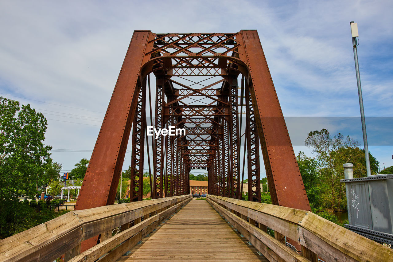 low angle view of bridge