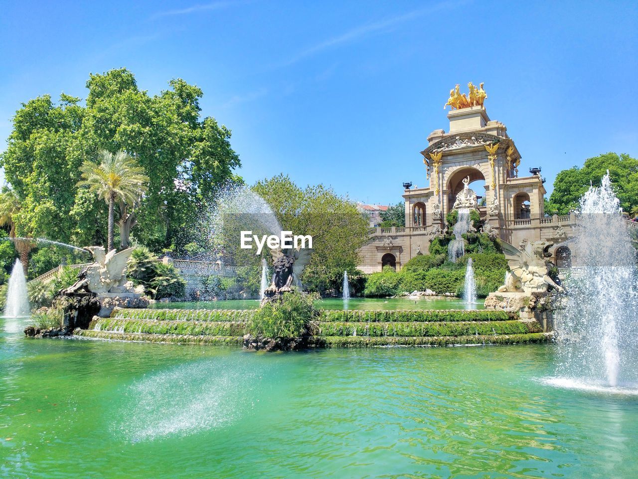 FOUNTAIN IN A TEMPLE