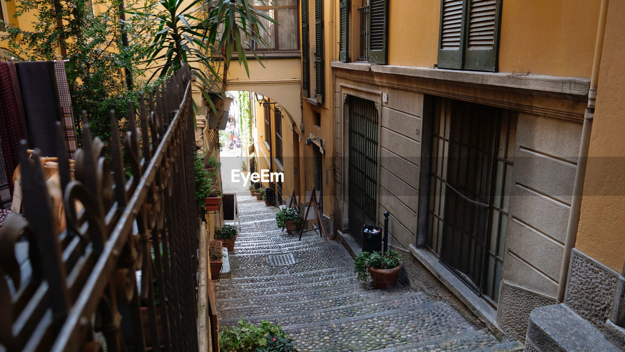 STREET AMIDST BUILDINGS