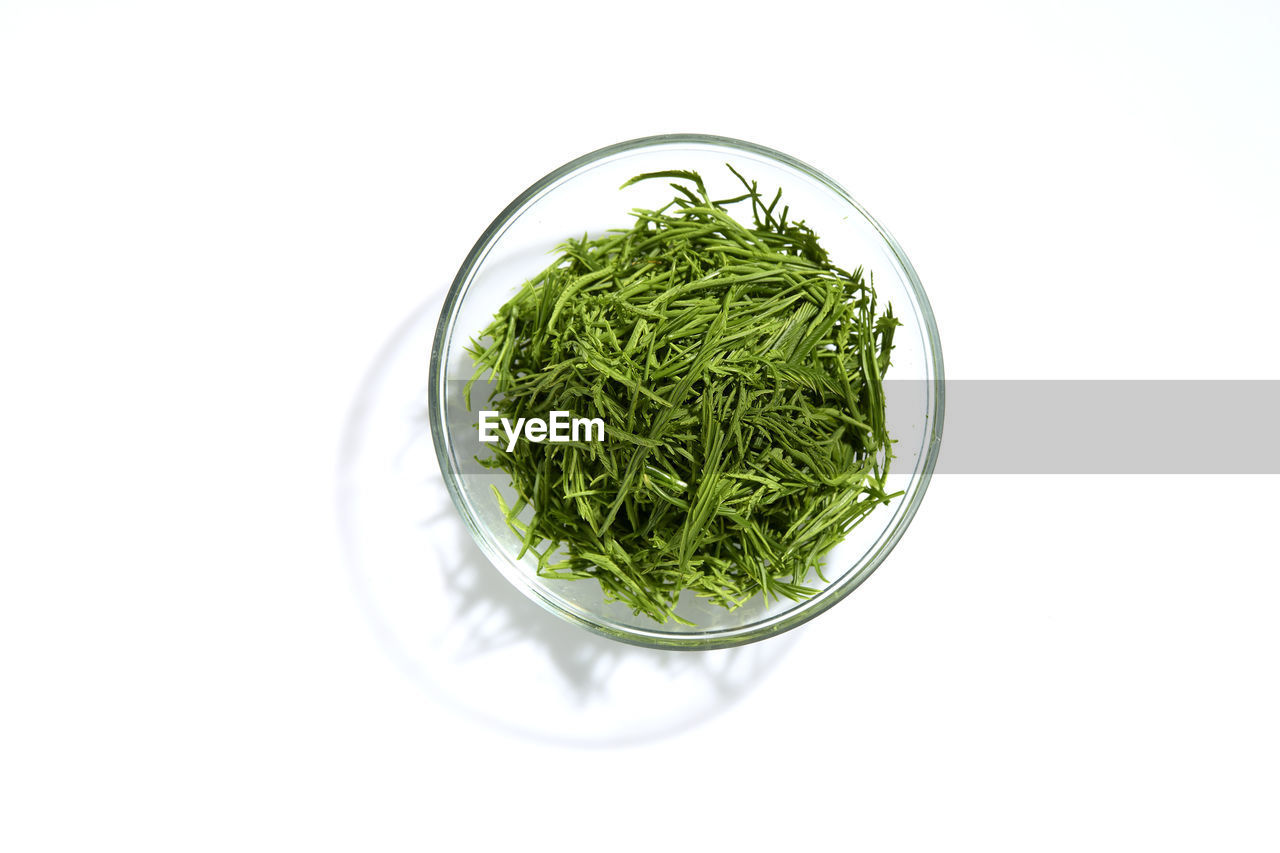 HIGH ANGLE VIEW OF RICE IN BOWL