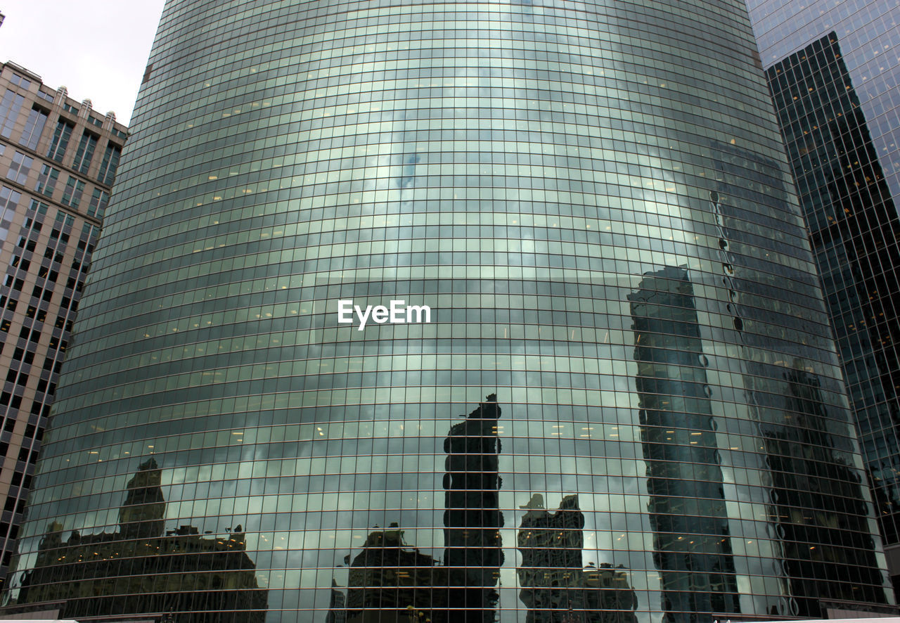 LOW ANGLE VIEW OF OFFICE BUILDINGS