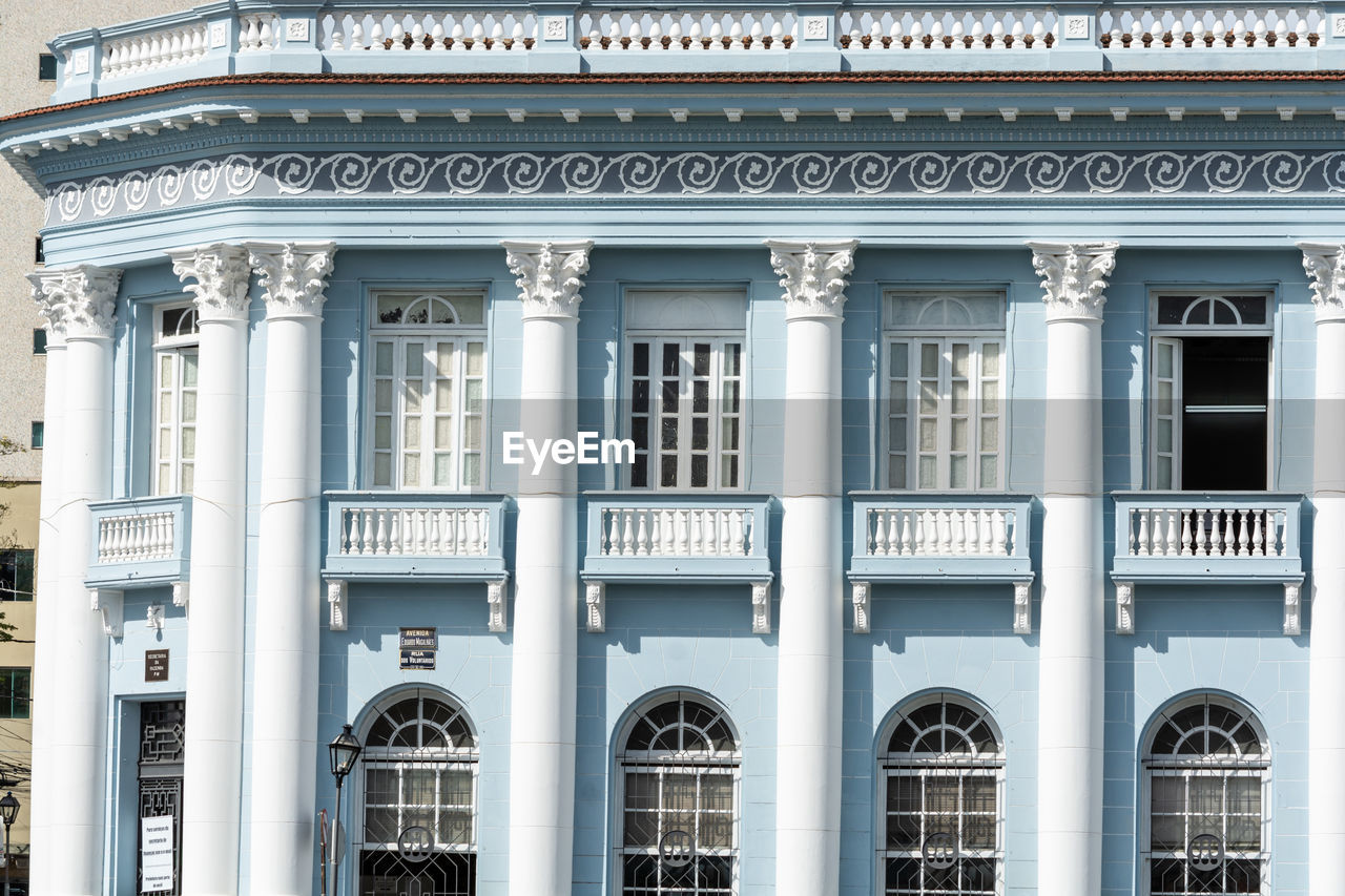 Full frame shot of historic building