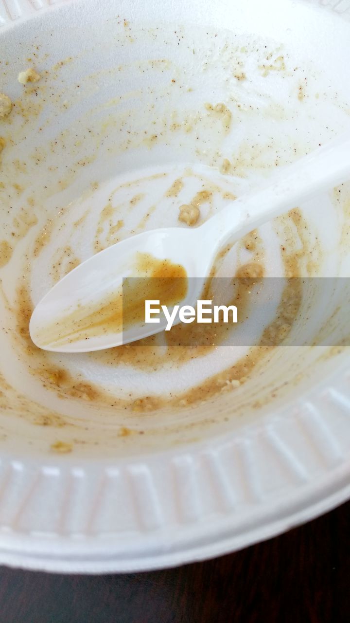 CLOSE-UP OF COFFEE CUP ON TABLE