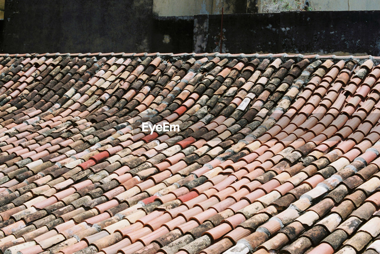 Full frame shot of roof