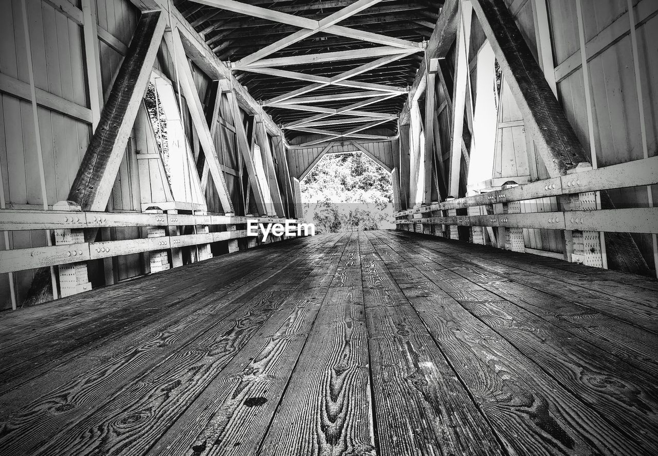 SURFACE LEVEL OF EMPTY BRIDGE