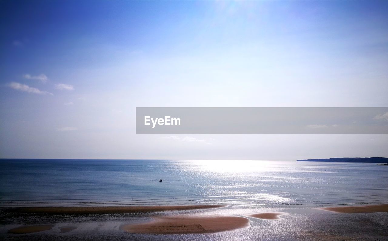 VIEW OF SEA AGAINST SKY