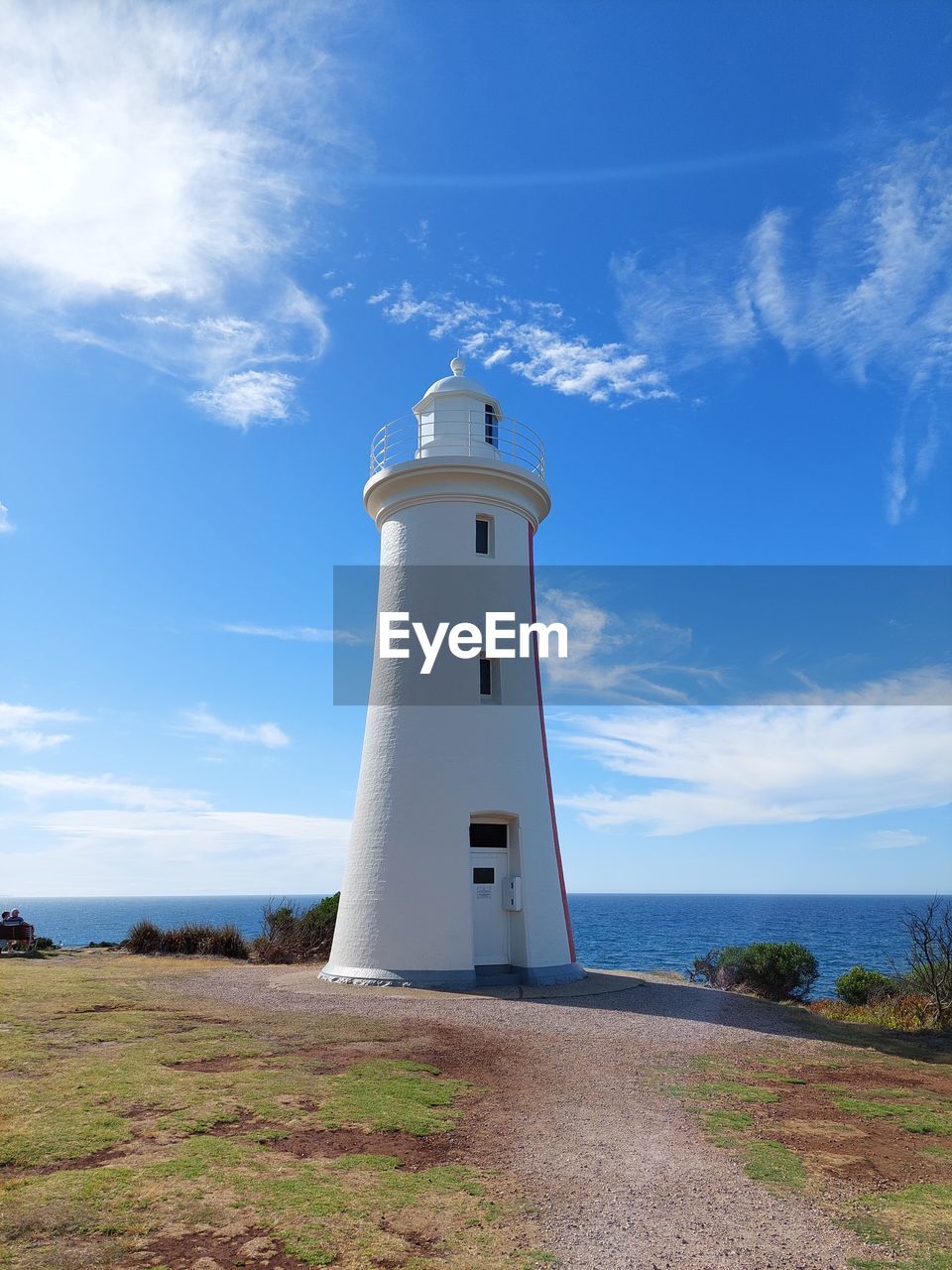 Mersey bluff lighthouse located in devonport, tasmania.