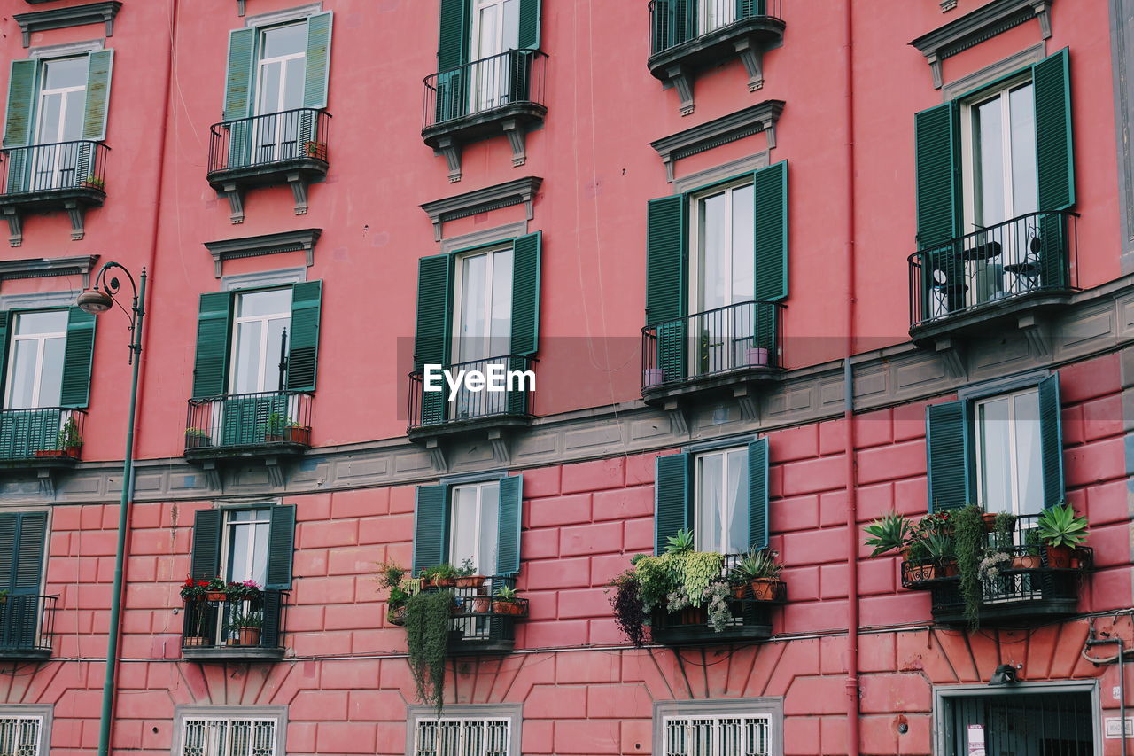 Full frame shot of residential building