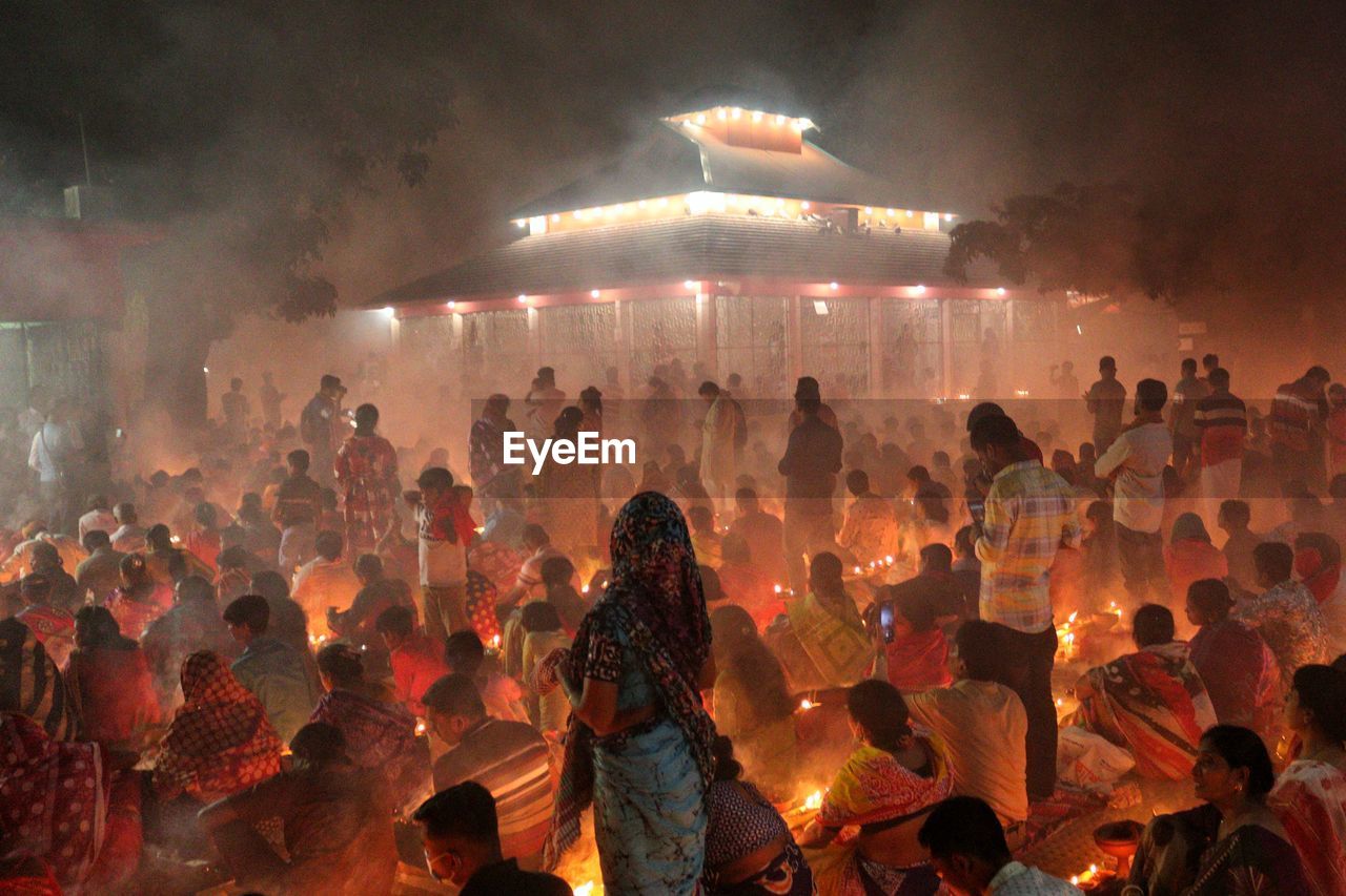 Rakher upobash at baradi lokhnath brahmachari ashram