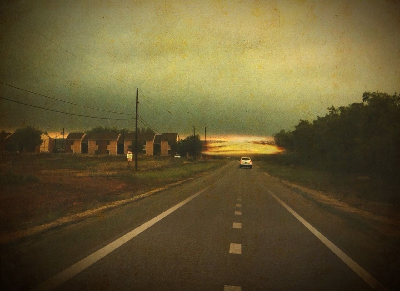 ROAD AT SUNSET