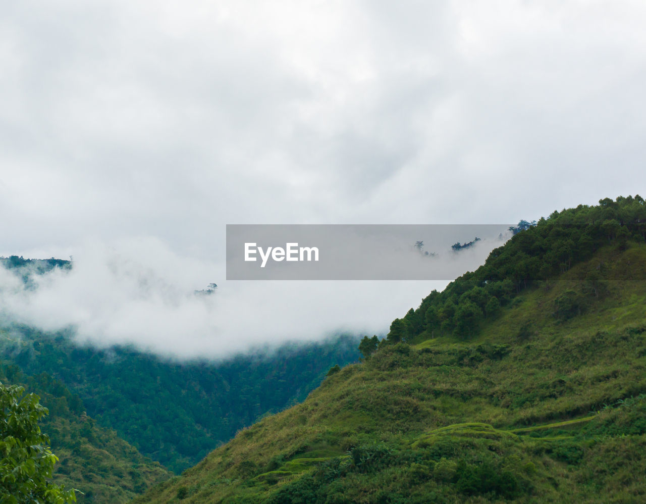 AERIAL VIEW OF MOUNTAIN AGAINST SKY