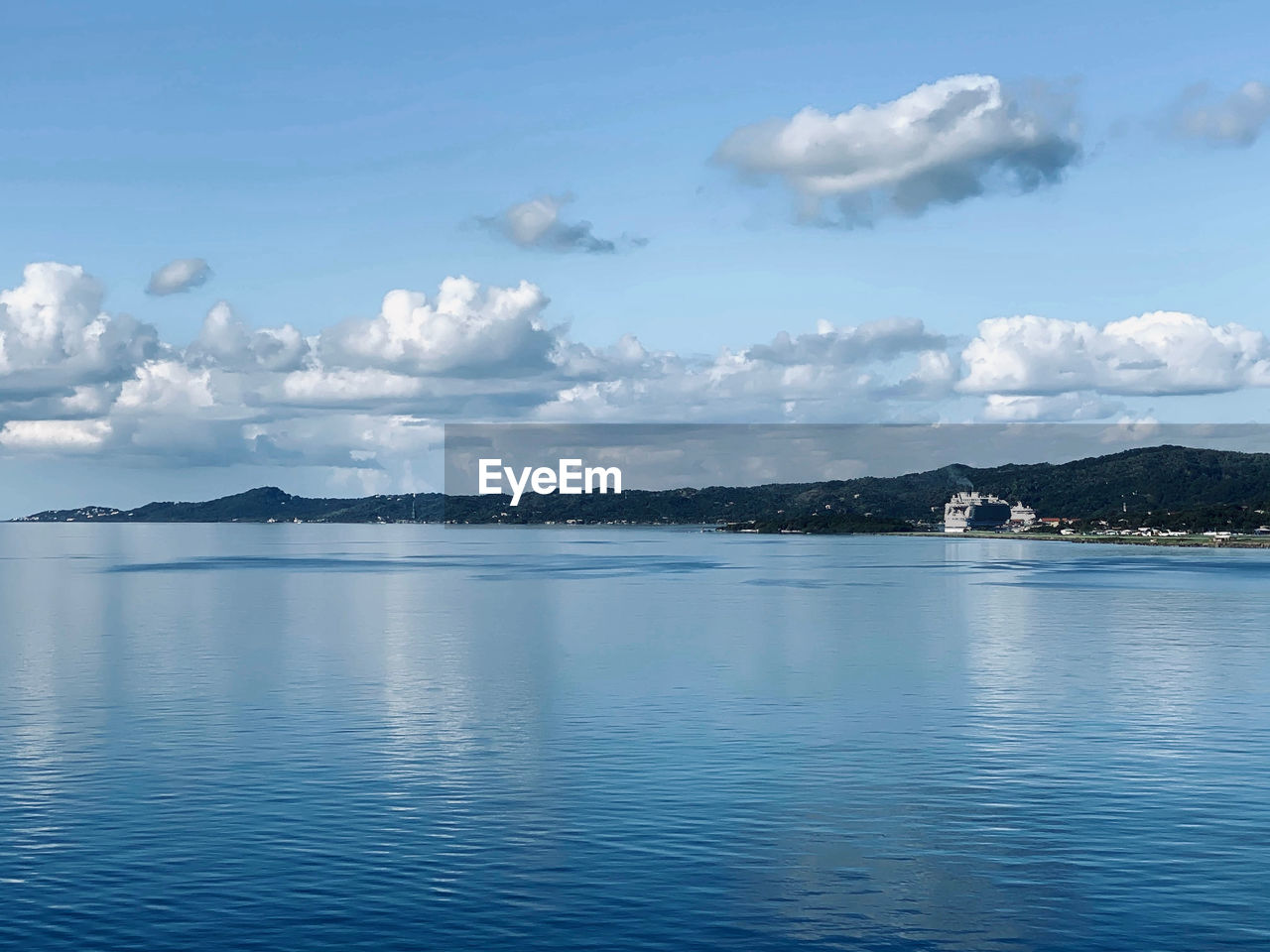 SCENIC VIEW OF BLUE SEA AGAINST SKY