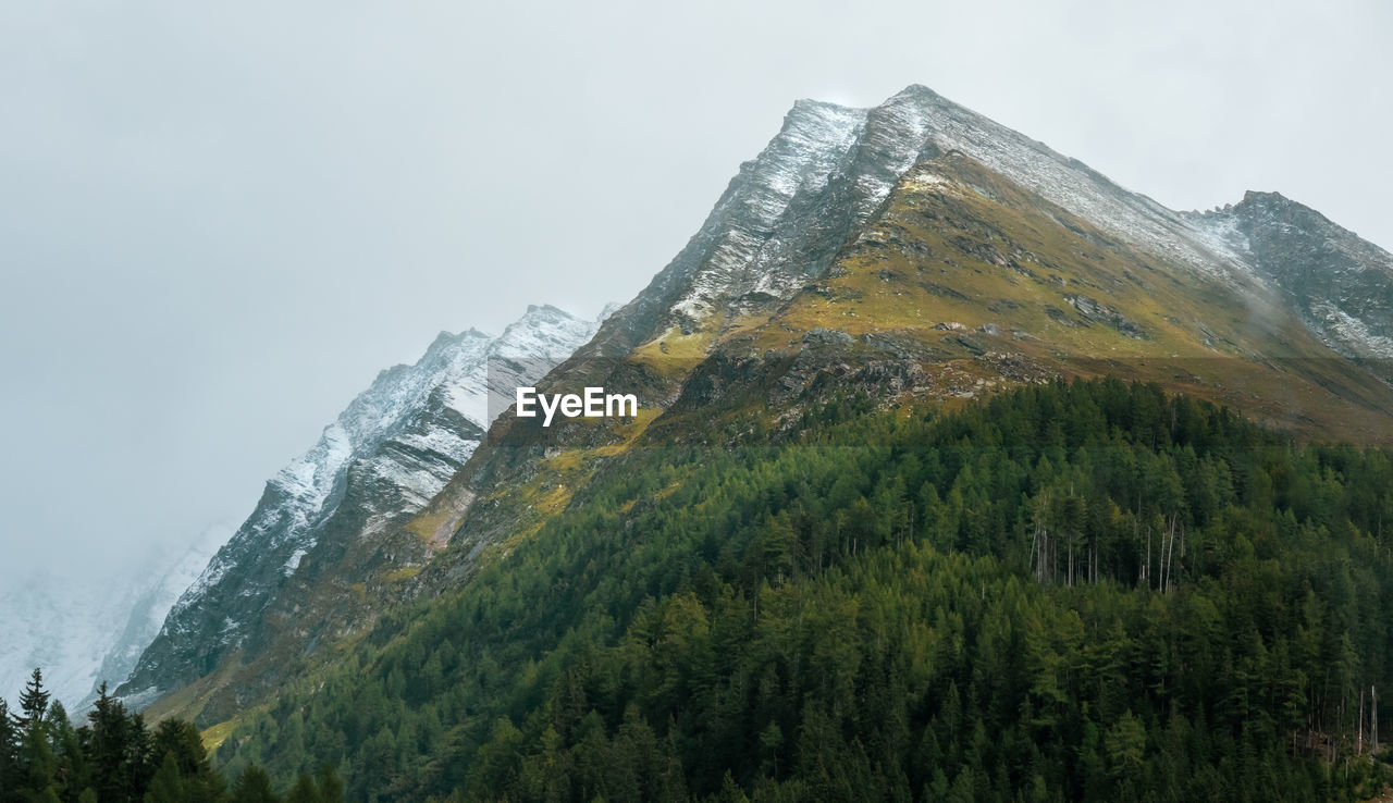 Panoramic view of mountains against sky, mittersill, austria