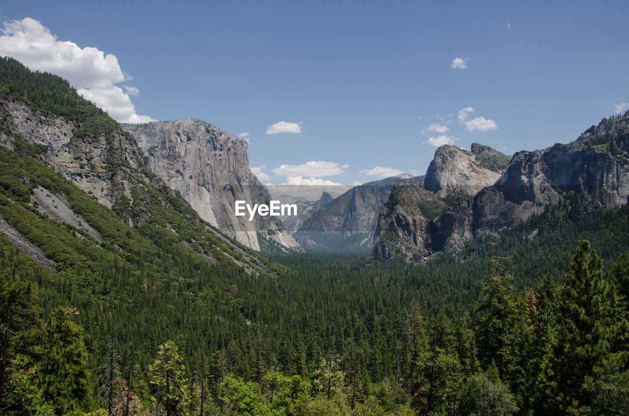 Scenic view of mountains