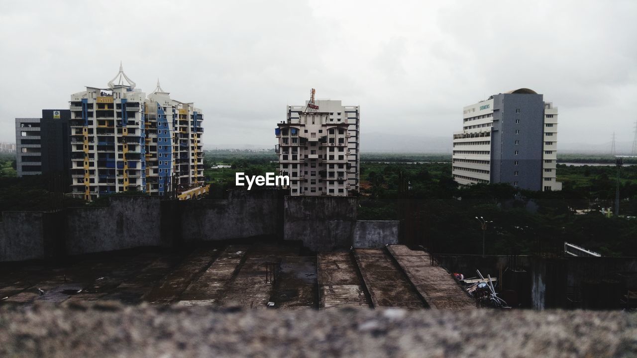 MODERN BUILDINGS AGAINST SKY IN CITY