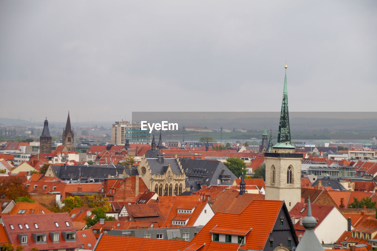 Cityscape against sky