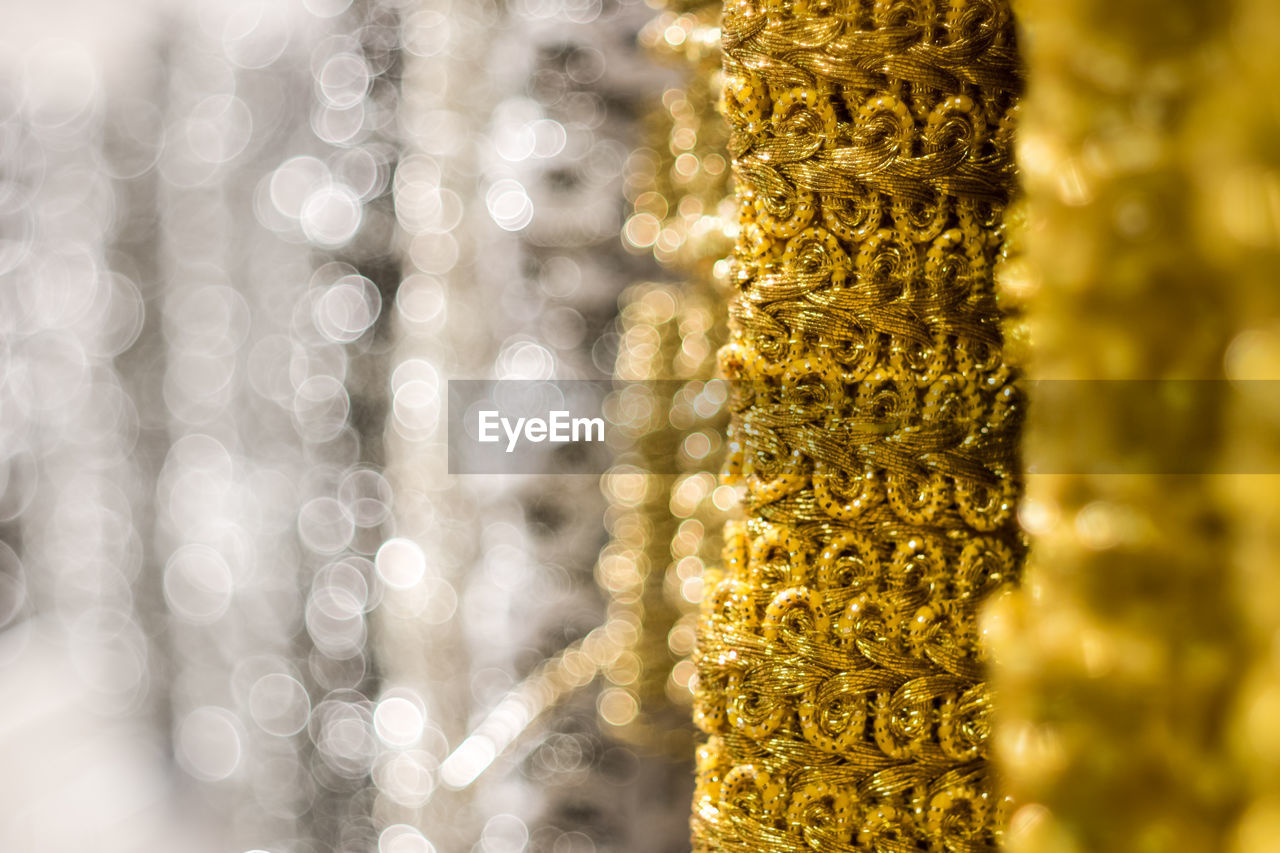 Close-up of textile