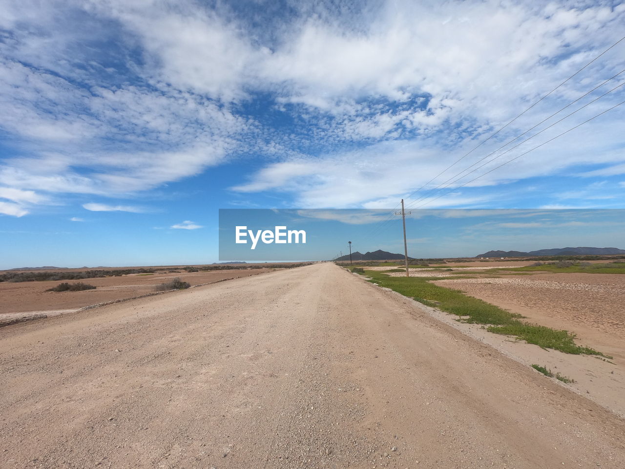 DIRT ROAD PASSING THROUGH LAND