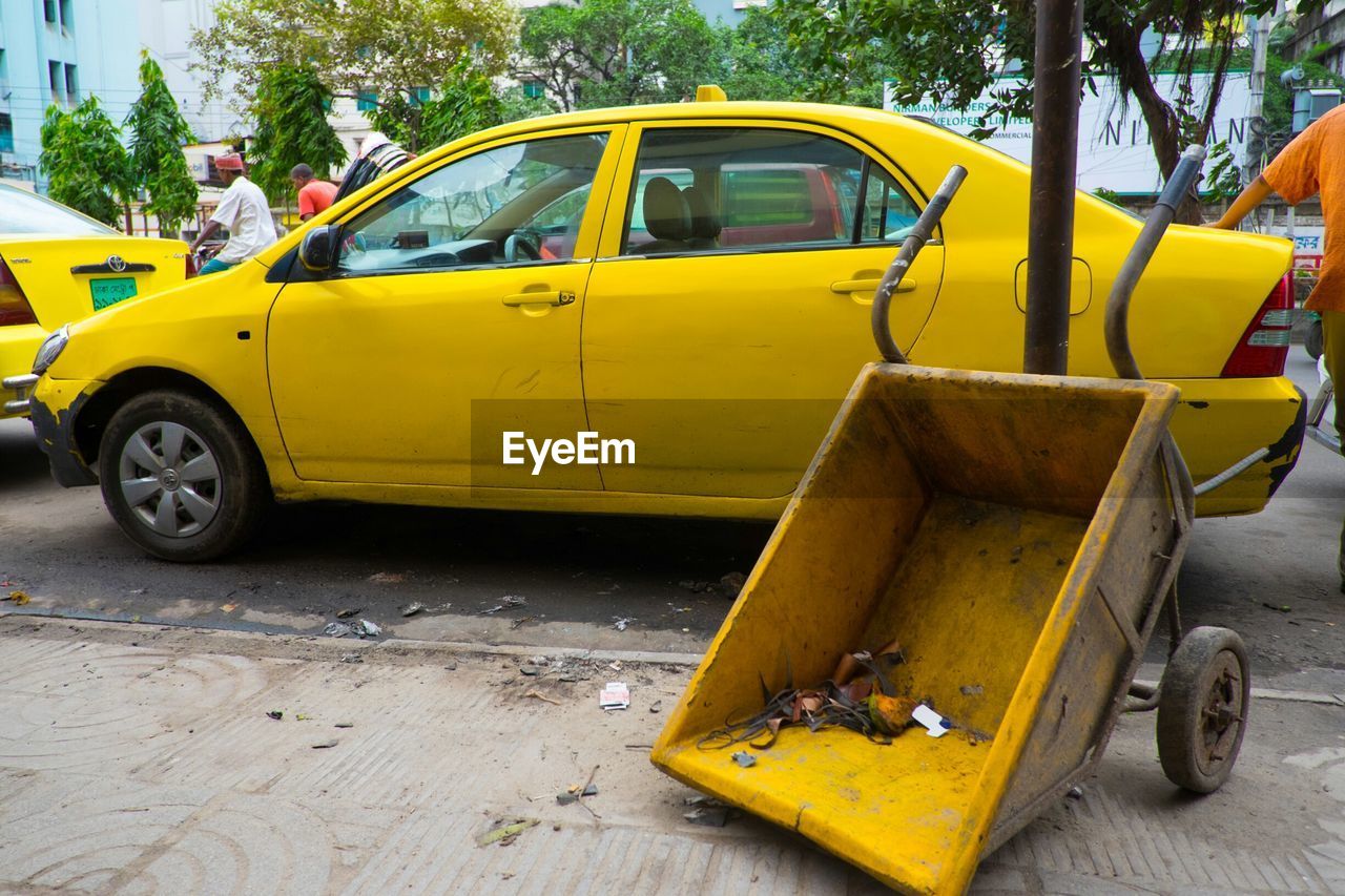 CARS PARKED IN ROW