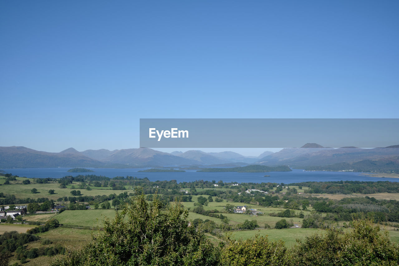 SCENIC VIEW OF FIELD AGAINST CLEAR SKY