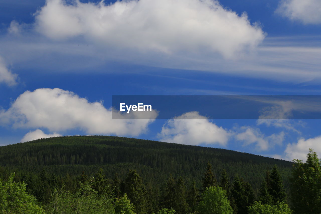 Panoramic view of landscape against sky