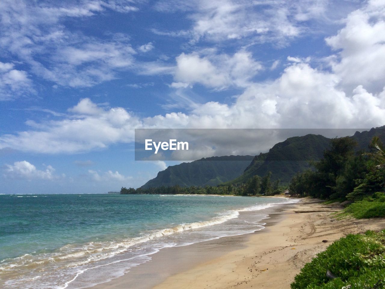 VIEW OF BEACH AGAINST SKY