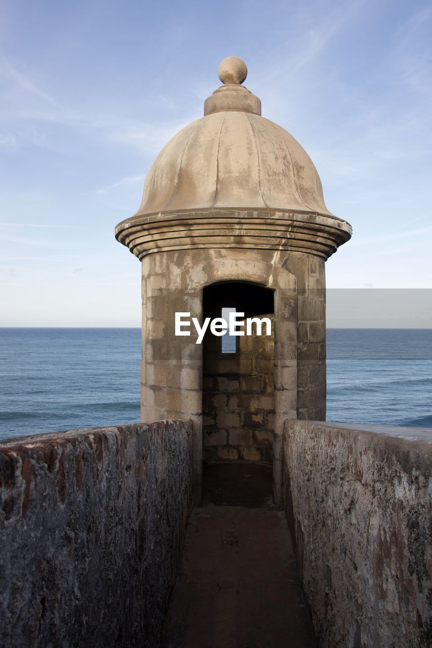 Ocean view atop the castillo san felipe del morro