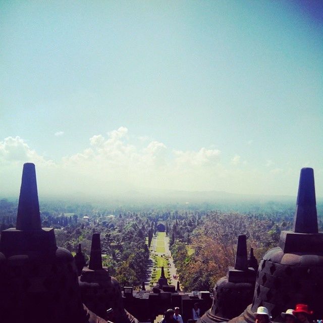 SILHOUETTE OF TEMPLE