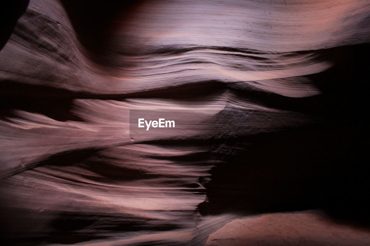 Sandstone at antelope canyon