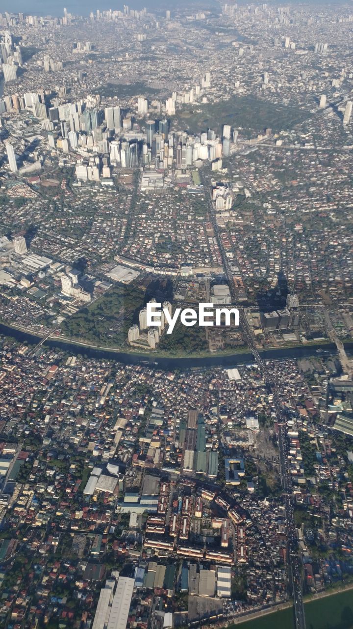 Aerial view of a city