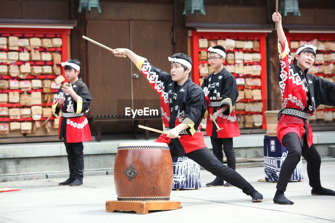 I was in a tour in kochi, japan and got lucky to experience a rare festival.