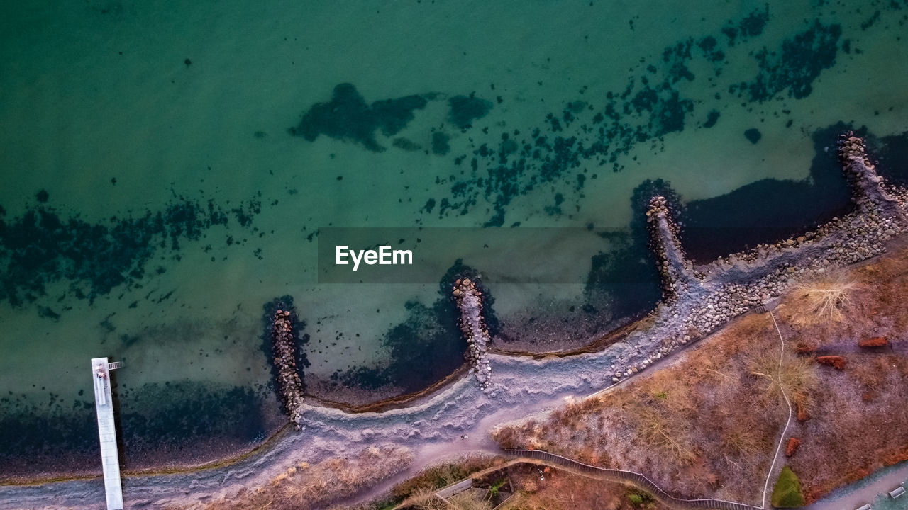 Beach from above