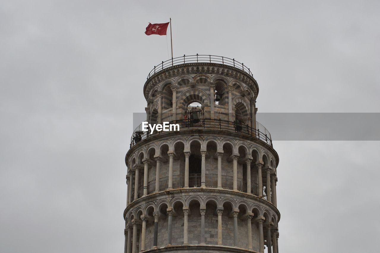 LOW ANGLE VIEW OF TOWER AGAINST SKY