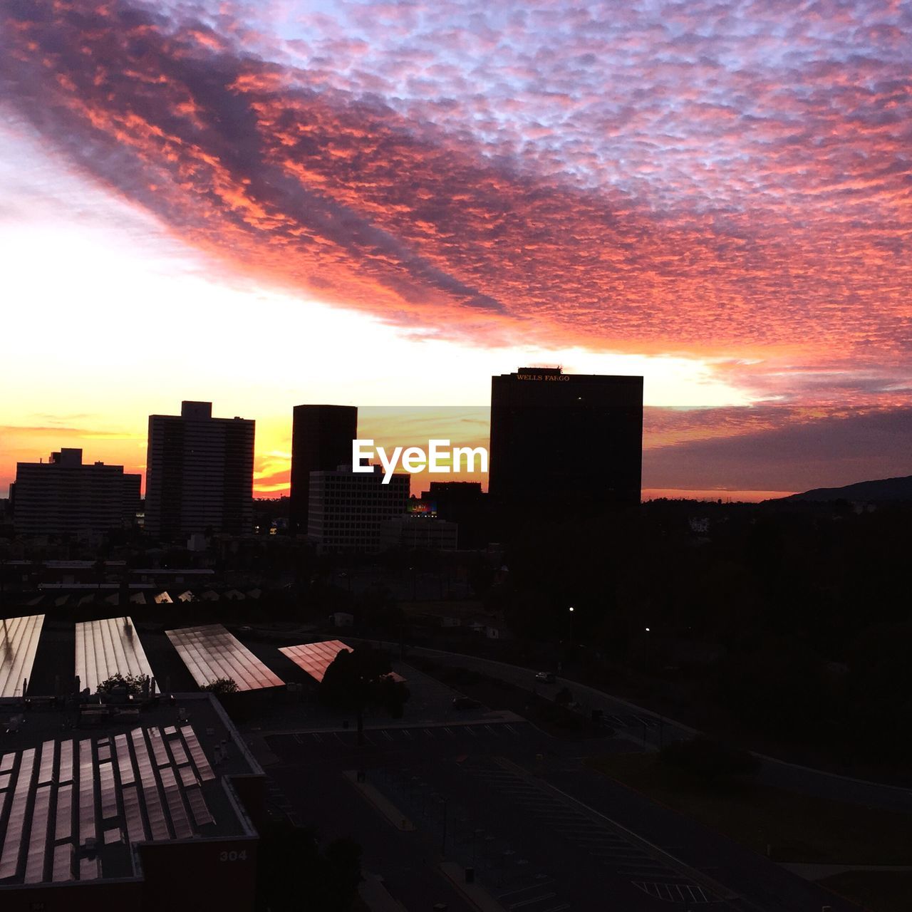 VIEW OF DRAMATIC SKY AT SUNSET