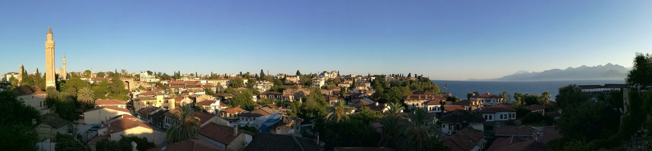 PANORAMIC VIEW OF CITYSCAPE AGAINST SKY