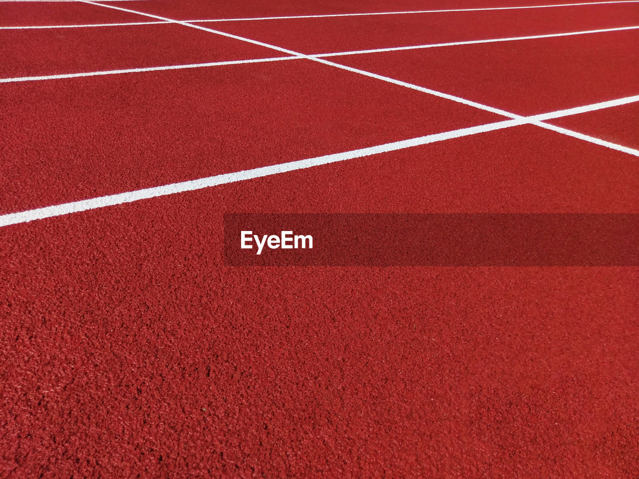 Full frame shot of running track