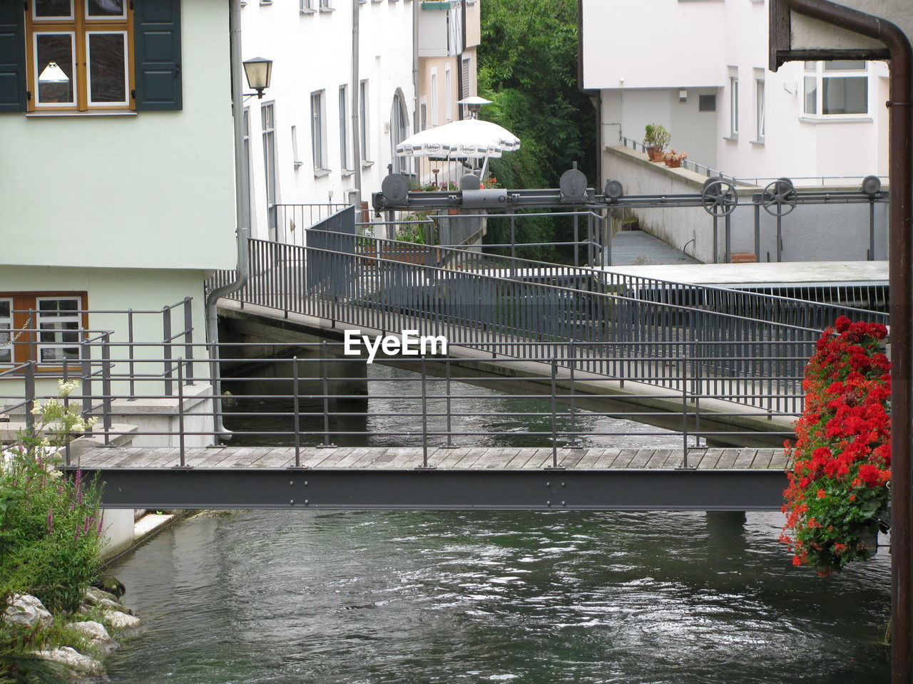 VIEW OF CANAL BY BUILDING