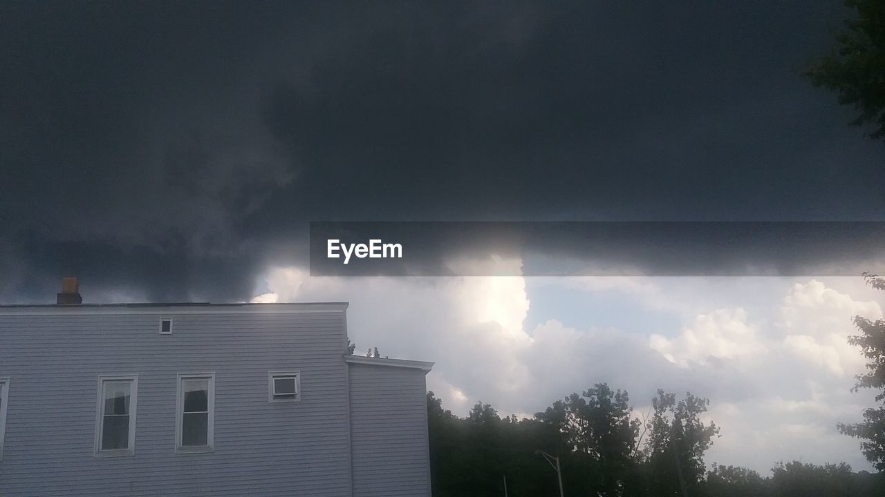 PANORAMIC VIEW OF SKY OVER TREES