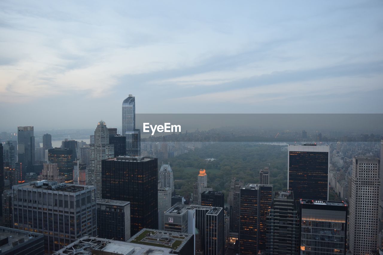 View of cityscape against sky