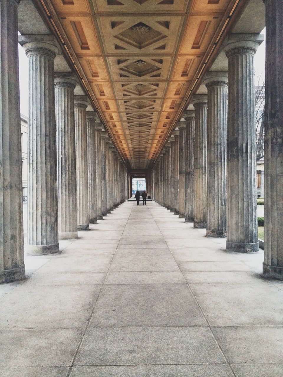 VIEW OF COLONNADE