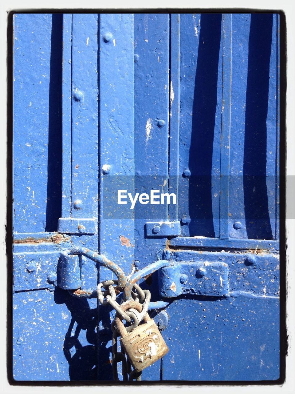 Close-up of closed wooden door