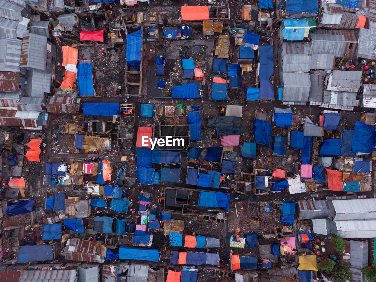 Full frame shot of buildings in city