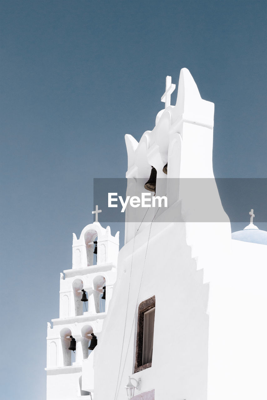 Two cycladic churches in santorini, greece