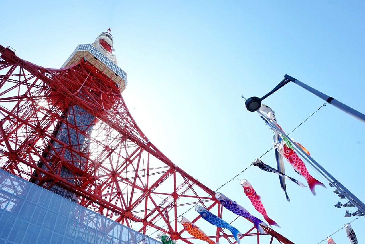 Low angle view of tokyo tower, jakarta