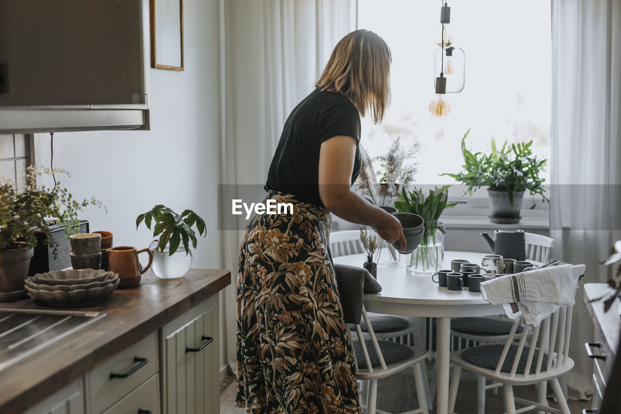 Woman in kitchen