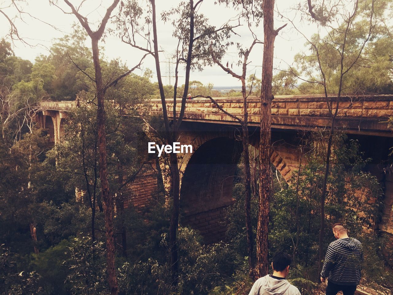 VIEW OF BRIDGE OVER RIVER