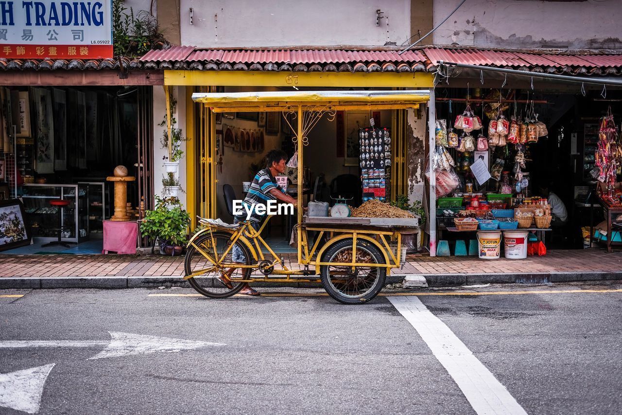 BICYCLES ON STREET