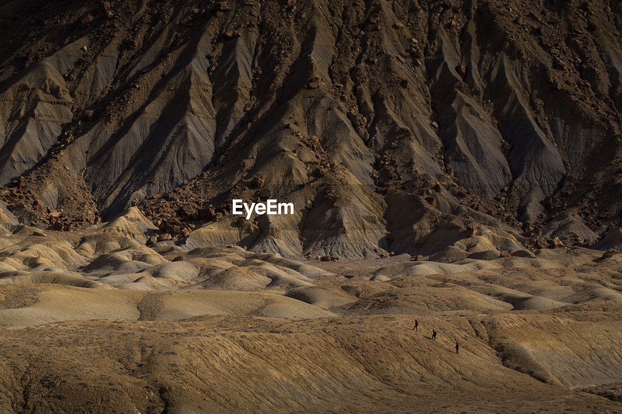 ROCK FORMATION IN DESERT